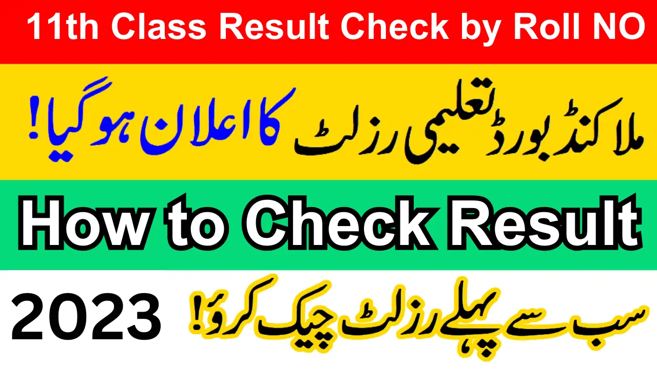 11Th Class Result 2023 Bise Malakand Board - Check Online Result