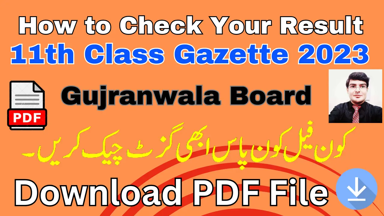 11Th Class Gazette 2023 Gujranwala Board: How To Check Your Result Online