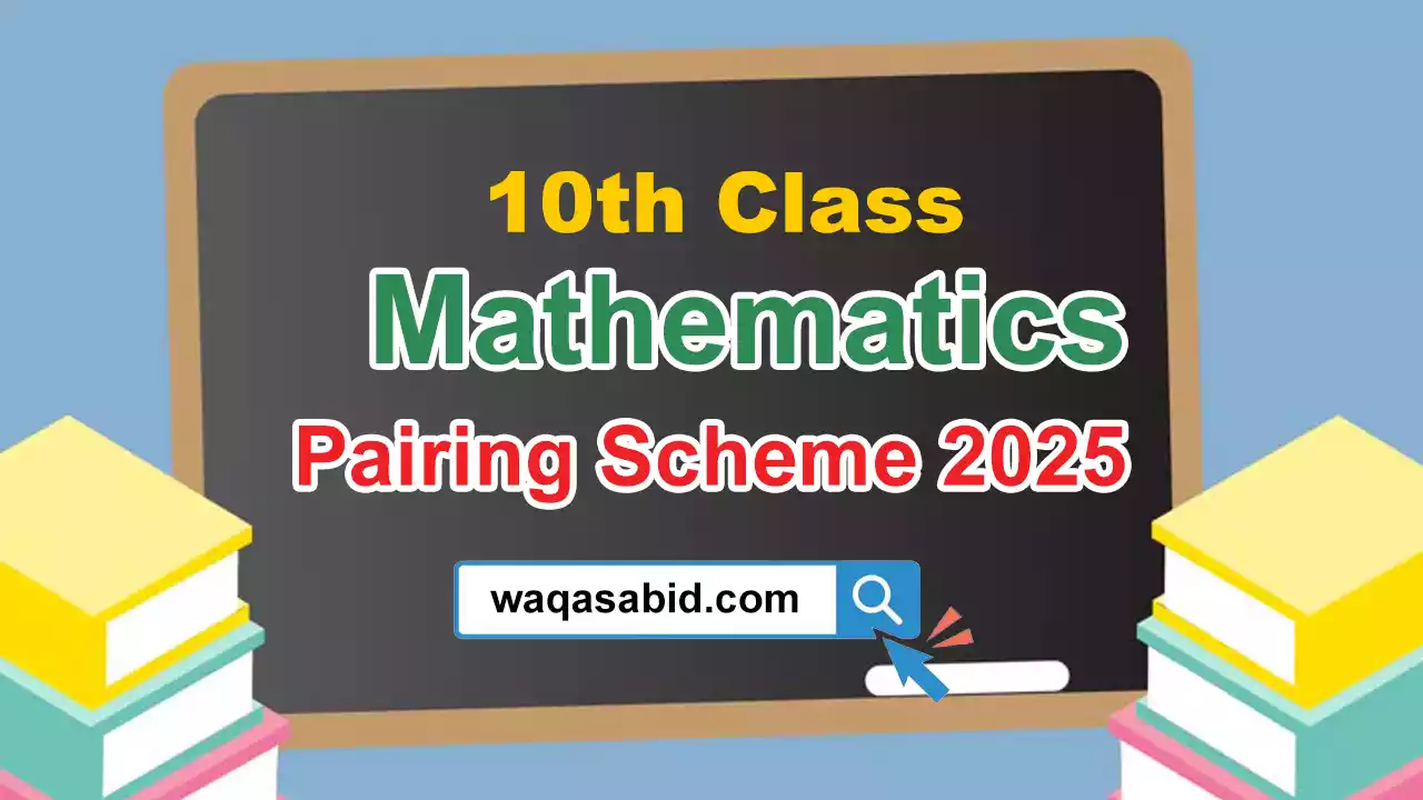 9th Class Biology Pairing Scheme 2025