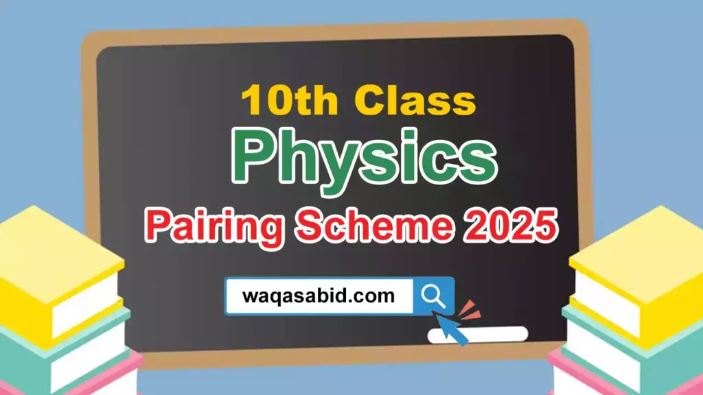 10Th Class Physics Pairing Scheme 2025 2 10Th Class Physics Pairing Scheme 2025