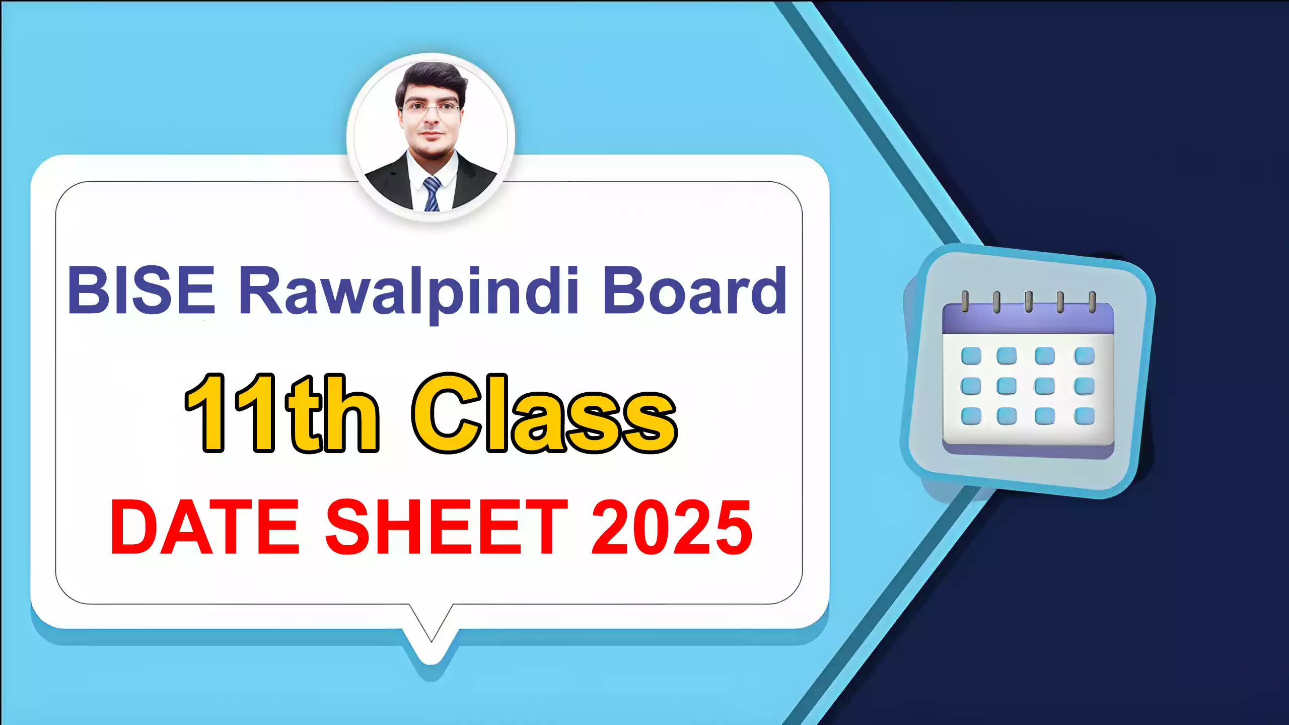 BISE Hyderabad Board 11th Class Date Sheet 2025