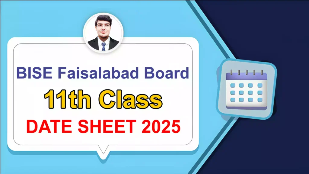 Bise Faisalabad Board 11Th Class Date Sheet 2025 6 Bise Faisalabad Board 11Th Class Date Sheet 2025