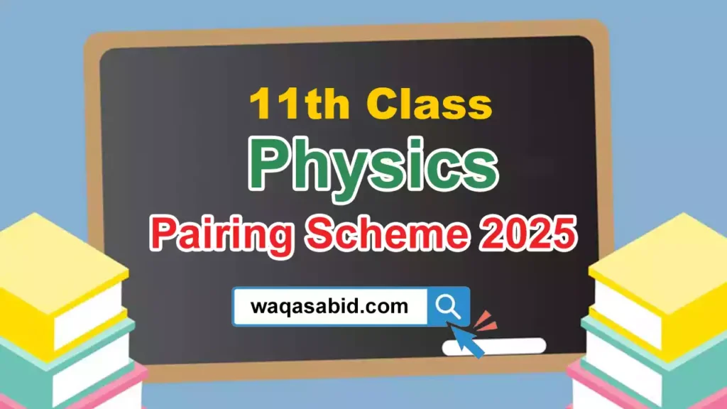 1St Year Physics Pairing Scheme 2025 5 1St Year Physics Pairing Scheme 2025