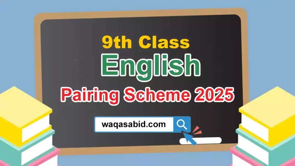 9Th Class English Pairing Scheme 2025 12 9Th Class English Pairing Scheme 2025