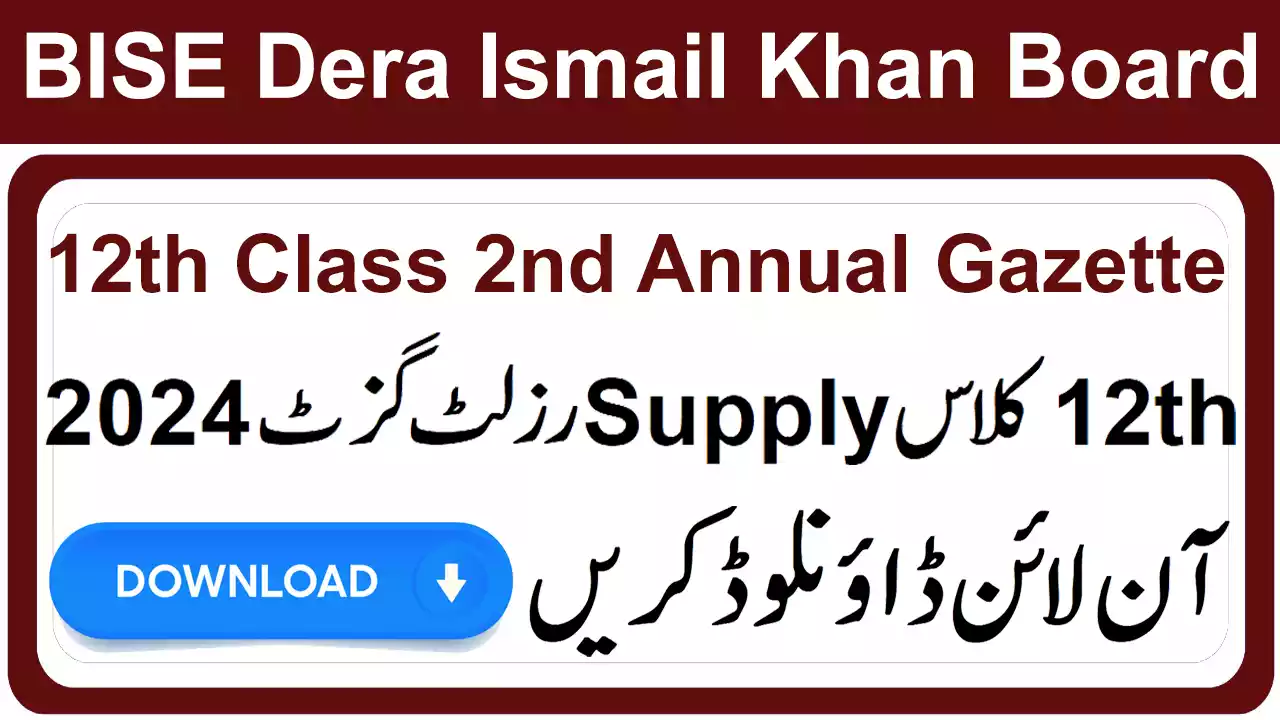 BISE Swat Board 9th Class Result Gazette 2025