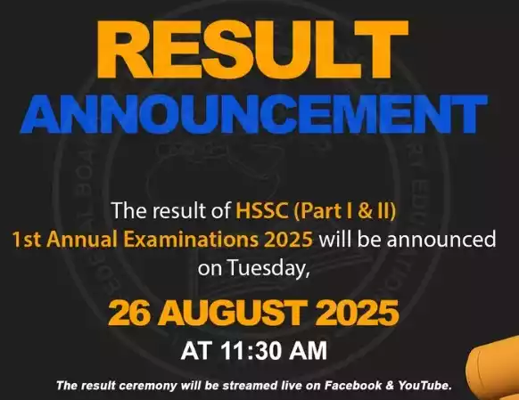 12Th Class Annual Result 2025 Fbise Federal Board 2 Result Announcement 25 1 1
