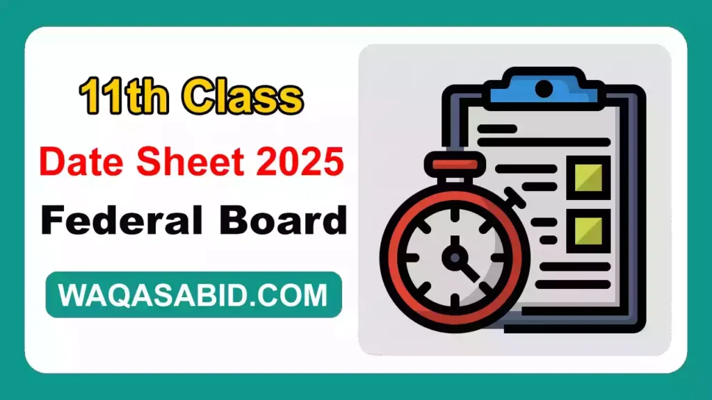 Federal Board (Fbise) Islamabad 11Th Class Date Sheet 2025 9 Federal Board (Fbise) Islamabad 11Th Class Date Sheet 2025